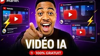 Miniature : Je Crée des Vidéos IA en 5 Minutes GRATUITEMENT - Voici Comment Faire