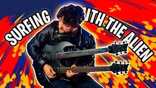 Miniature : Je joue sur une guitare d'EXTRATERRESTRE - Surfing With The Alien cover (Joe Satriani)