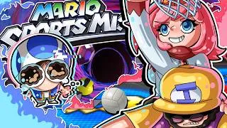 Miniature : Peut-on FINIR ce jeu MARIO sous CORRUPTION? (non) | Mario Sports Mix