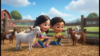 Miniature : Savannah et Kyle à la Ferme | Découvrez tous les Animaux de la Ferme 🐄🐔