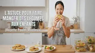 Miniature : L'Astuce pour faire manger des Légumes aux Enfants (Recette Poulet Moelleux).