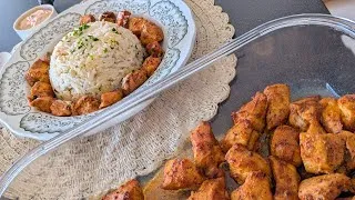 Miniature : 🔥 Poulet Bang Bang Crémeux avec Riz Parfumé | Recette Facile et Gourmande@saveuretgourmandise
