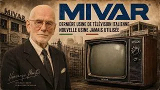 Miniature : Mivar: Italiens letzte TV-Fabrik, die ein neues Werk baute – und nie nutzte