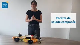 Miniature : Recette d'une salade composée à base de pommes de terre et jambon - Saveurs et Vie