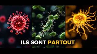 Miniature : Tu es couvert de micro-organismes (et tu ne le sais pas)