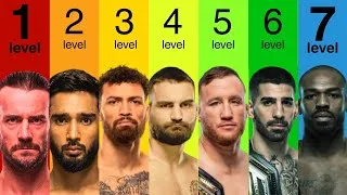 Miniature : Les 7 niveaux d'un combattant de l'UFC