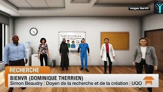 Miniature : Santé globale à l’UQO : Réalité virtuelle, soins infirmiers et innovation humaine