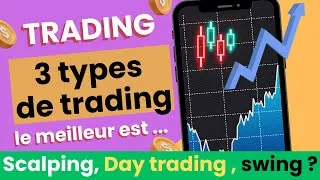 Miniature : 💥 Découvrez les 3 types de trading: Scalping, Day trading, Swing trading pour booster vos profits! 💸