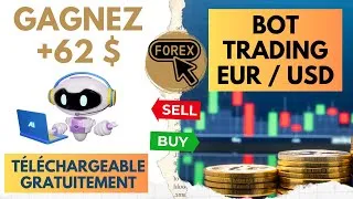 Miniature : 📈 Bot Trading EUR/USD : Gagnez + 62$ en seulement 3 mois 💸 Boostez vos profits | Robot sur MT4 ! 🚀