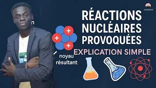 Miniature : Cours sur les réactions nucléaires provoquées (Explications simples)