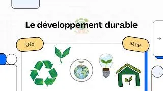 Miniature : Les enjeux du développement durable - 5eme