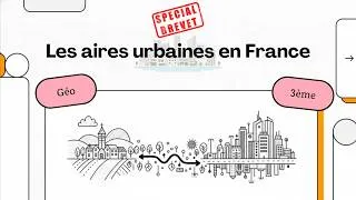 Miniature : Les aires urbaines en France - 3eme