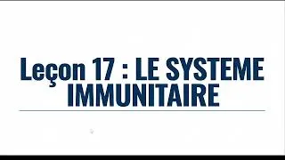 Miniature : Leçon 17 | Comprendre l'immunologie en Terminale S2