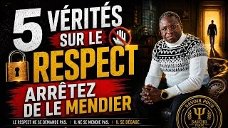 Miniature : VOICI POURQUOI LES GENS NE TE RESPECTENT PAS: LA PSYCHOLOGIE EXPLIQUE!