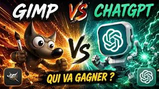 Miniature : ChatGPT vs GIMP : qui va vraiment gagner?