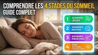 Miniature : Comprendre les 4 Stades du Sommeil : Guide Complet