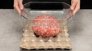 Miniature : Viande hachée cuisinée différemment. Le secret d'un résultat incroyable