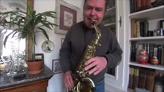 Miniature : Petite fleur - Mon relevé du solo de Sidney Bechet - Saxophone Alto Cover + Free Score / Partition