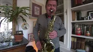 Miniature : Le cimetière des éléphants - Eddy Mitchell / Michel Gaucher - Saxophone Alto Cover + Partition score
