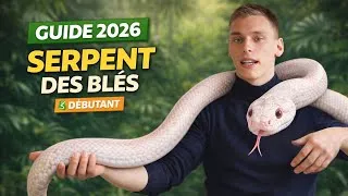 Miniature : Le serpent des blés (Corn Snake) : le guide COMPLET pour débuter !