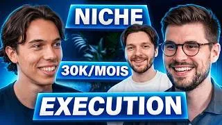 Miniature : "On a fait 0 à 30K en changeant juste de niche" — Enzo Benna