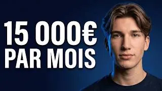 Miniature : 15 000€/mois à 20 ans en vendant du montage vidéo (sans jamais prospecter)
