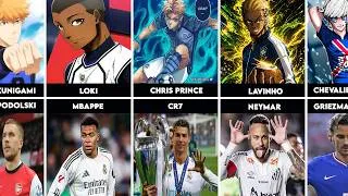 Miniature : 30 personnages de Blue Lock inspirés de vrais joueurs de football !