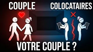 Miniature : Couple ou Colocataires ? Le test psychologique.#shortsfrench  #viralshorts