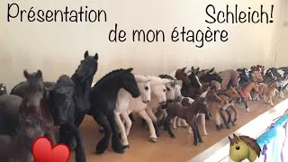 Miniature : Présentation de mon étagère schleich!^^ -Schleich tour-