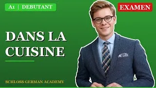 Miniature : EXAMEN: 🇩🇪 Allemand A1 : 96 Mots de la CUISINE | Prononciation