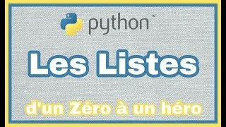 Miniature : 20  - Python en Français : Les Listes En Python