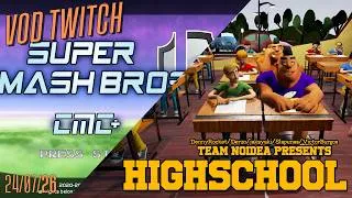 Miniature : Vod - SSB Cmc v.8+ & Highschool 101 – Y'a tellement de personnages