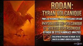 Miniature : Profil de personnage : L'armure volcanique de Rodan, sa vitesse supersonique et ses failles fatales