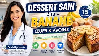 Miniature : 2 Bananes + 2 Œufs : Le Dessert Healthy Qui Fait Fureur !