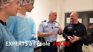 Miniature : Les gendarmes experts de l'IRCGN au collège Les Martinets de Rueil-Malmaison - EXPERTS à l'École