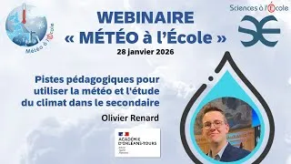 Miniature : Pistes pédagogiques météo et climat dans le secondaire - Olivier Renard - MÉTÉO à l'École