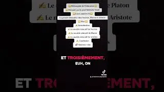 Miniature : ⏪Cours numéro 04 ⏪La pensée éducative chez Socrate, Platon et Aristote