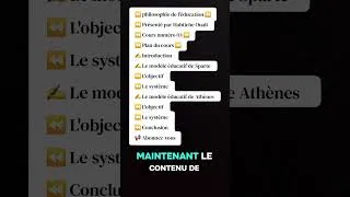 Miniature : ⬅️ Cours numéro 03 ⬅️✍️ l'éducation Grecque Sparte et Athènes 