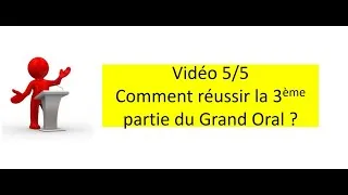 Miniature : Réussir la partie 3 (questions sur le postbac) du Grand Oral (bac fin de Terminale)