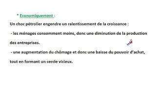 Miniature : "CHOCS PÉTROLIERS" - Leçon: 09 - Histoire des Faits Économiques #HFE  #TZNLMS