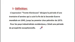Miniature : "TRENTE GLORIEUSES" - Leçon: 08 - Histoire des Faits Économiques #HFE  #TZNLMS