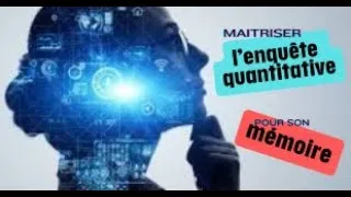 Miniature : 🎙 Maîtriser l'enquête quantitative pour son mémoire  - Podcast - CNED