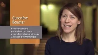 Miniature : Visez une carrière en bio-informatique! - Geneviève Boucher