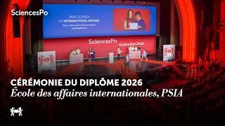 Miniature : Cérémonie du diplôme 2026 - École des affaires internationales, PSIA