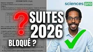 Miniature : Sujet 0 |1ère sans spécialité 2026 - Réussir l'exercice 1 sur les SUITES : Correction Complète