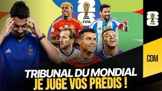 Miniature : ⚖️​ Le tribunal de vos prédictions pour la Coupe du monde 2026 !