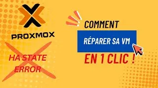 Miniature : HA STATE ERROR SUR PROXMOX, COMMENT REPARER EN 1 CLIC !