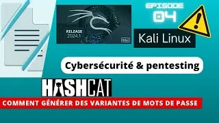 Miniature : KALI LINUX - COMMENT GENERER DES MOTS DE PASSE AVEC RSMANGLER ET HASHCAT