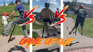 Miniature : Game of Scoot au pumptrack ! #trottinettefreestyle #concept #tricks #viral 
