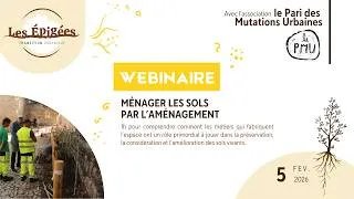 Miniature : [Webinaire] Ménager les sols par l'aménagement avec l'association PMU